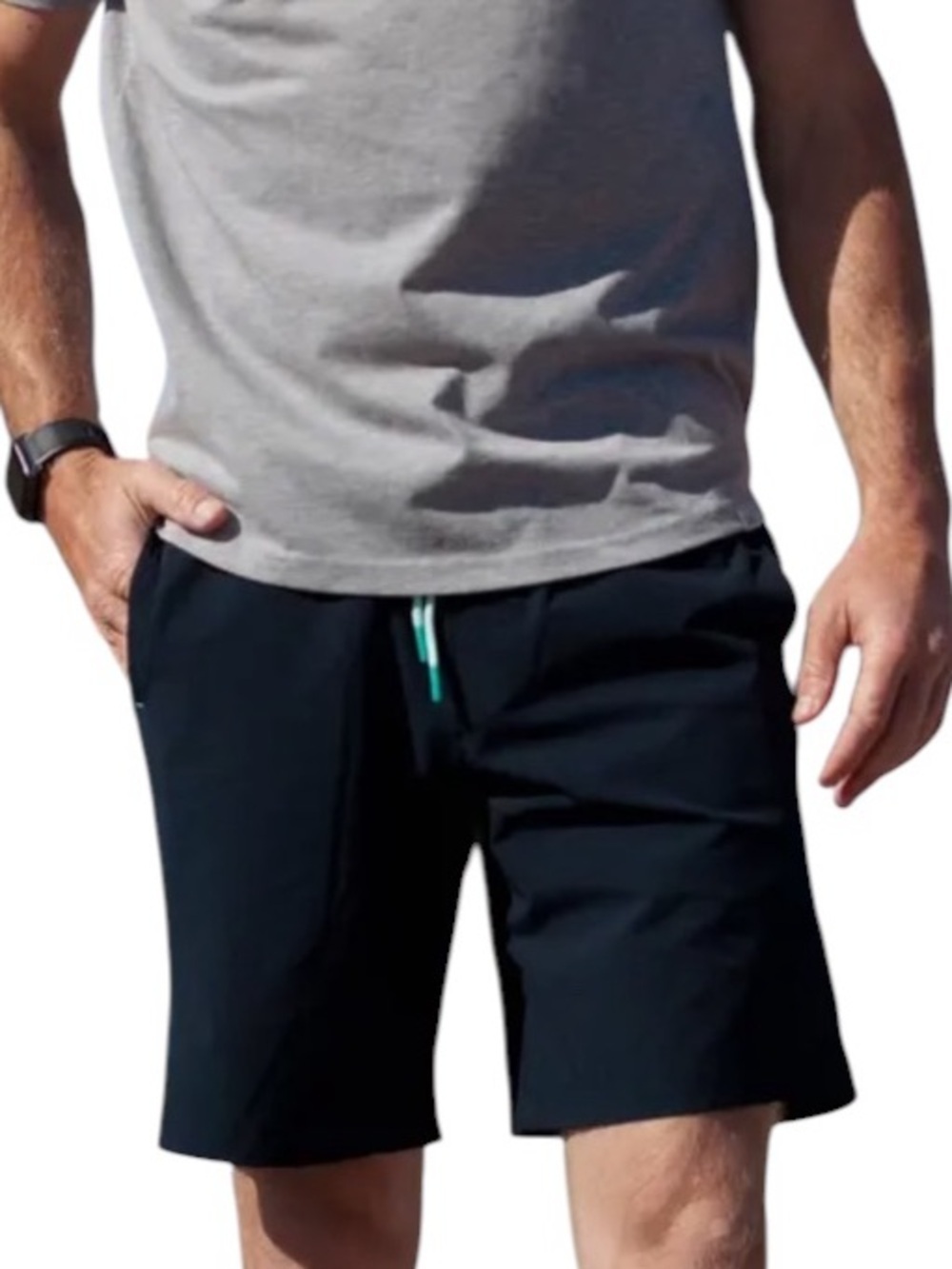 Myles Apparel Everyday Short Black Medium 6” Inseam - Picture 2 of 9
